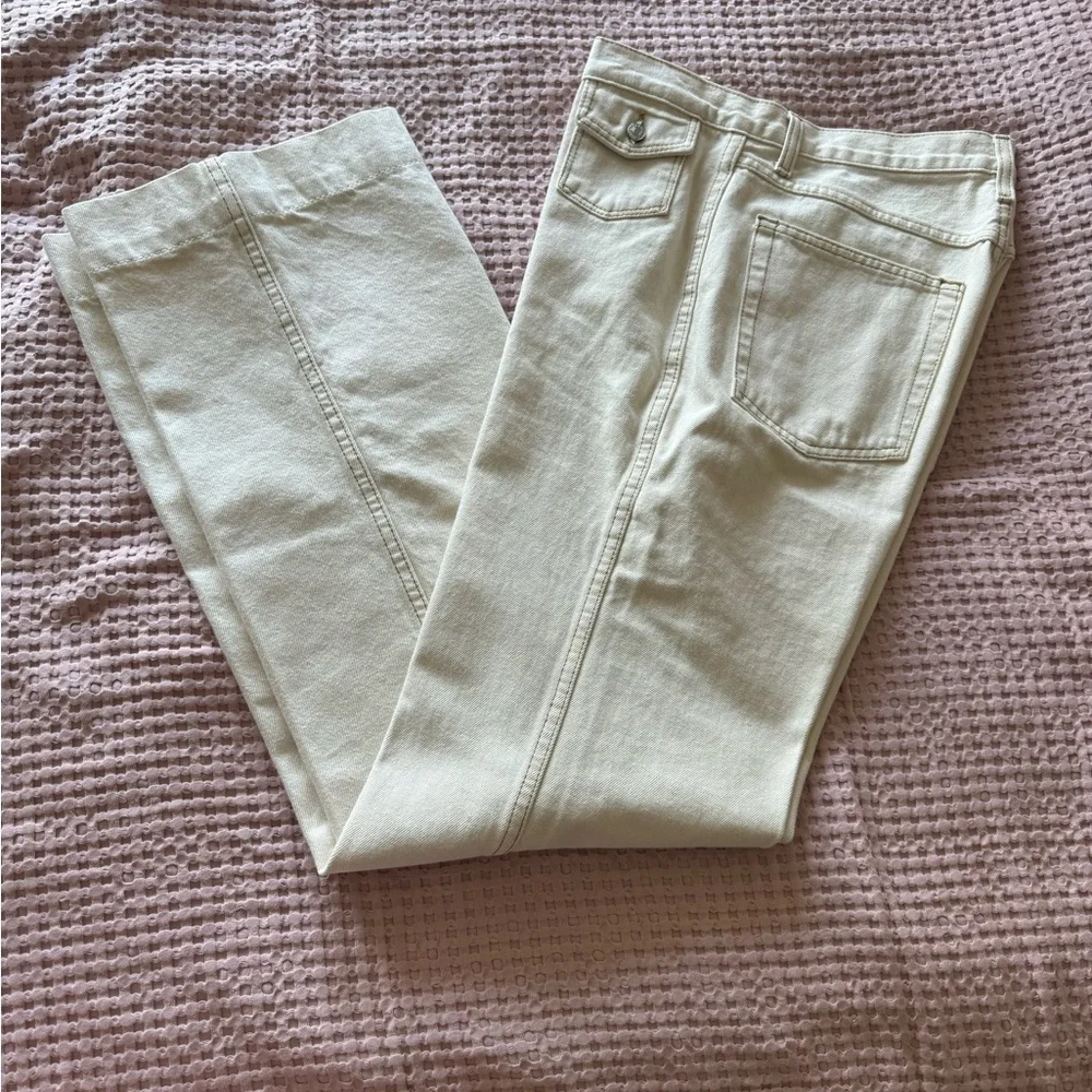 Re/done 70s Pocket Wide Leg Jeans - Picture 7 of 12